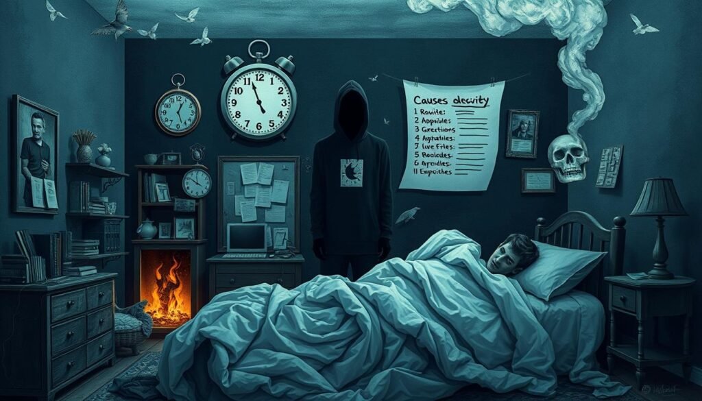 causes of insomnia and anxiety disorders
