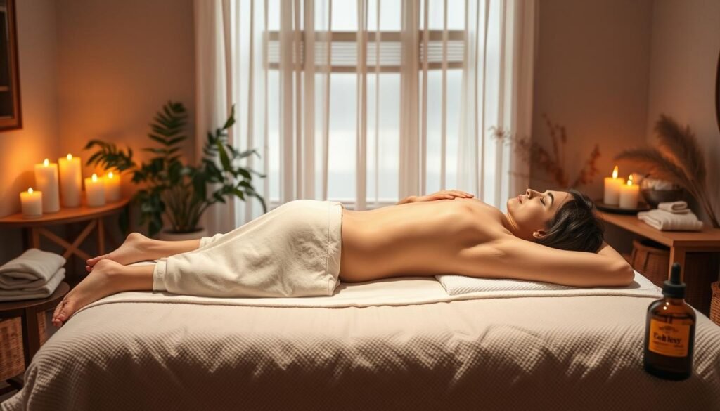 Body Massage for Sleep Improvement