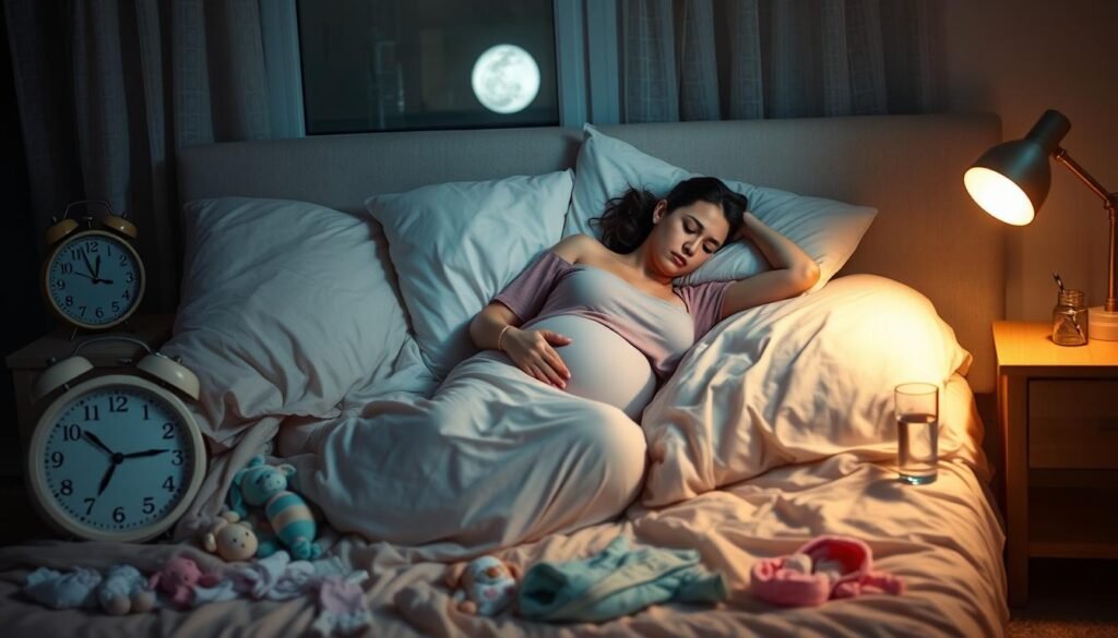 Common Symptoms of Third Trimester Insomnia