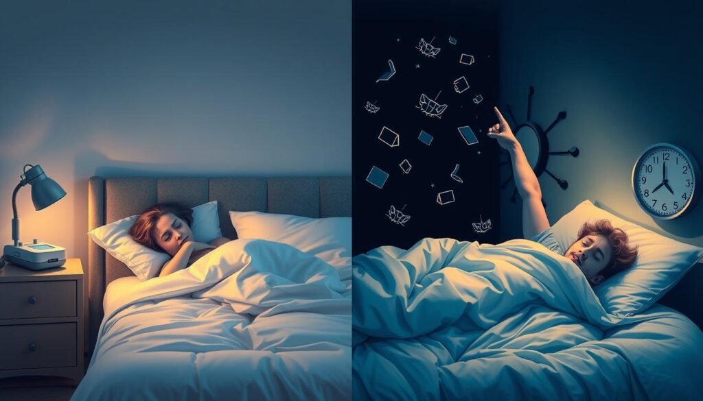 Difference between sleep apnea and insomnia