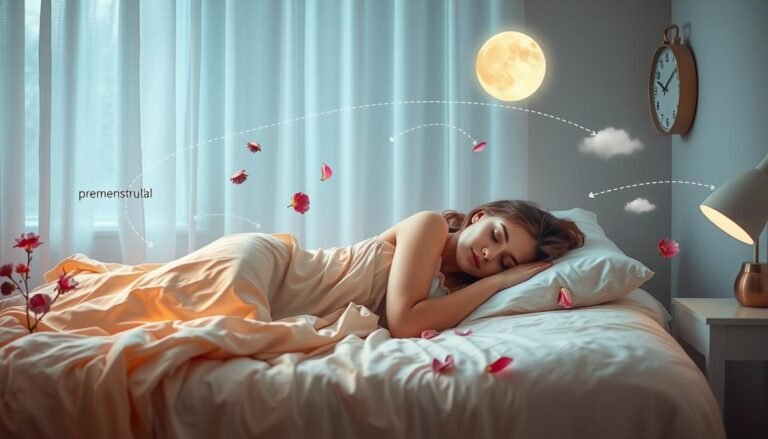 How hormonal fluctuations during menstruation affect sleep