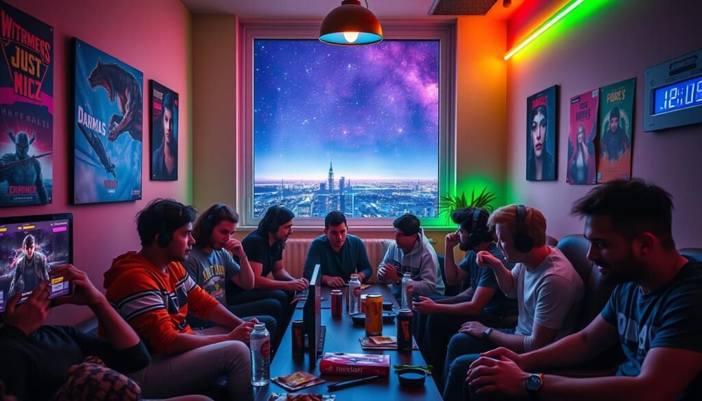 Late night gaming communities