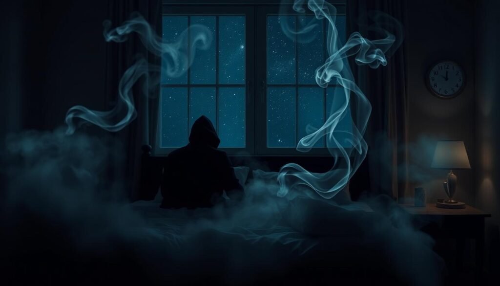 Nicotine addiction and sleep deprivation relationship