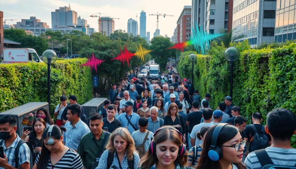 Noisy cities health effects initiatives