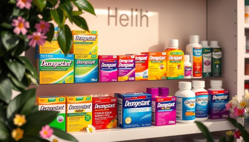 OTC decongestants for cold and allergy relief