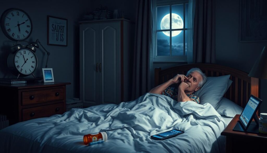 Risk factors for insomnia in the aged