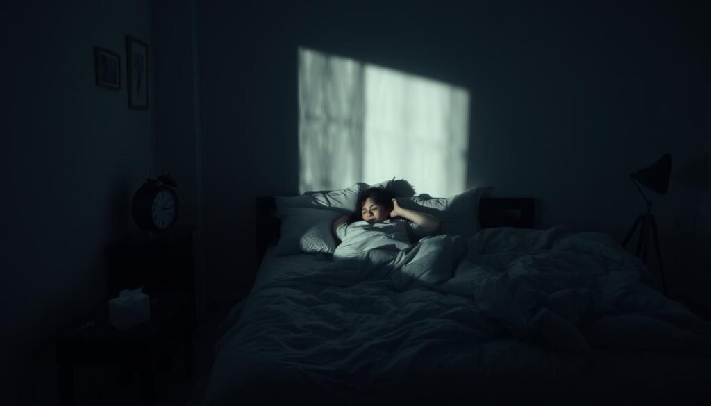 Symptoms of insomnia during grief