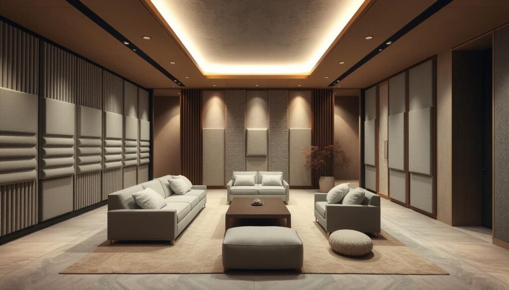 acoustics design for quiet environments
