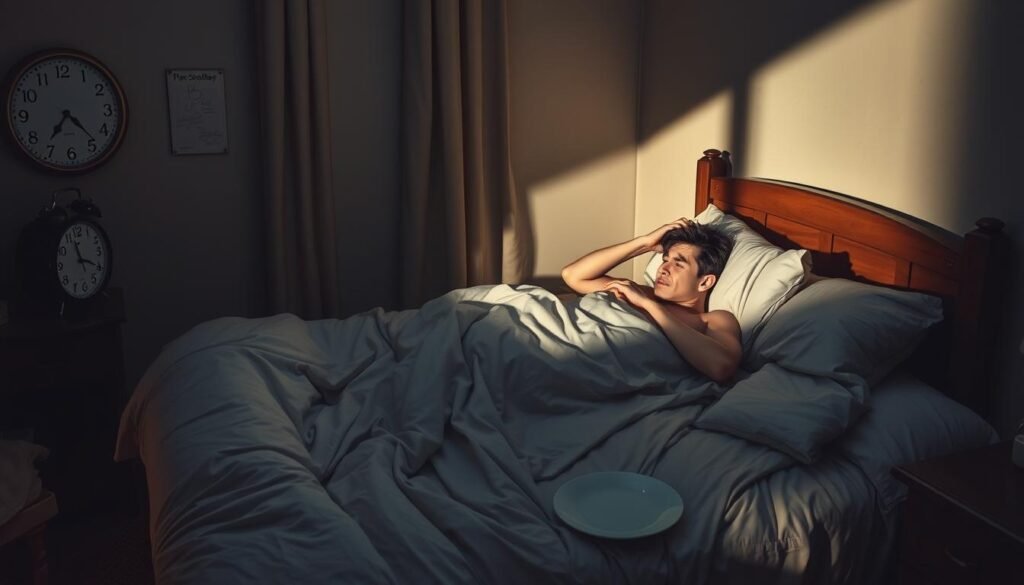 can going to bed hungry cause insomnia