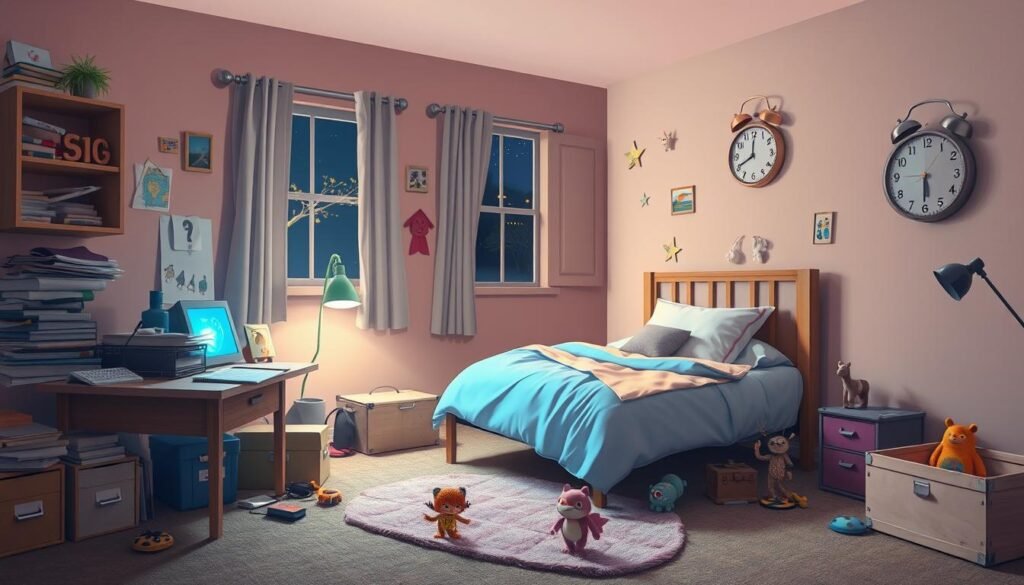causes of 9 year old insomnia