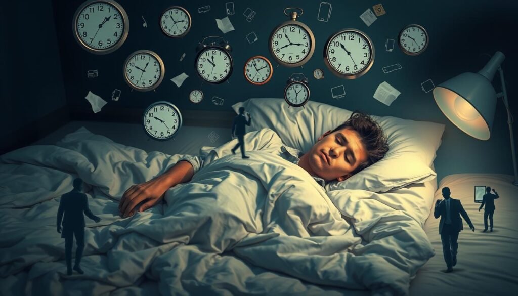 causes of paradoxical insomnia