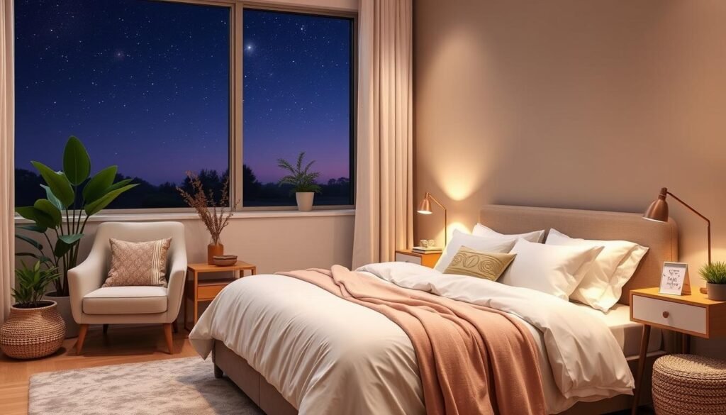 comfortable sleep environment