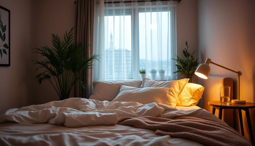 comfortable sleep environment