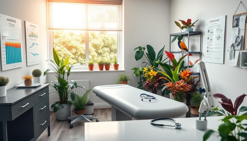 consulting doctor on hormone therapy and managing side effects