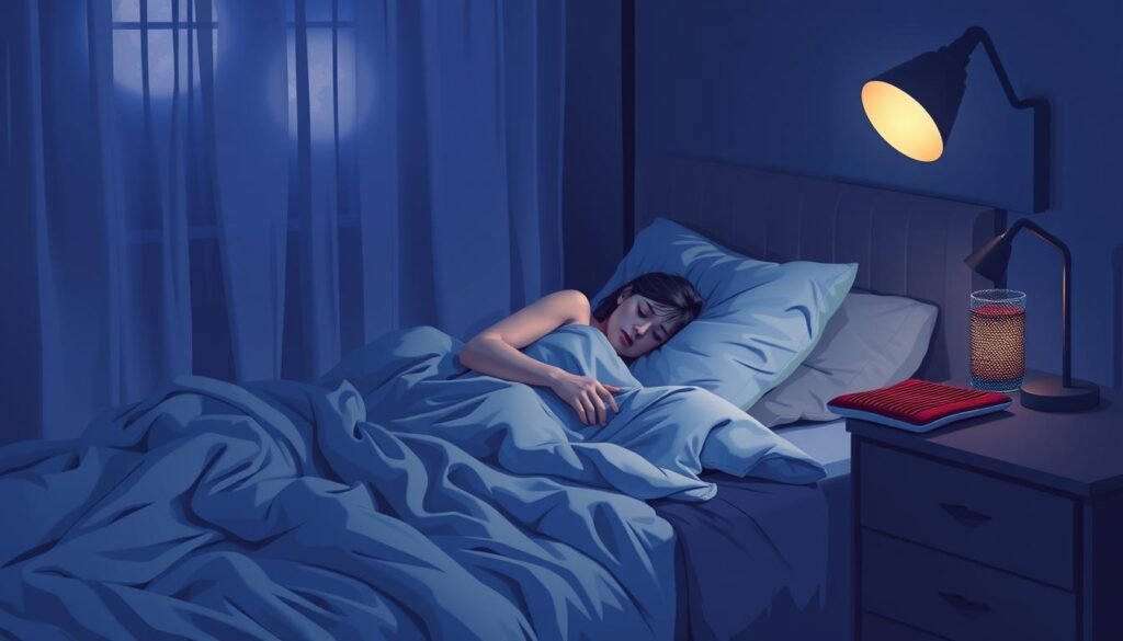 cramps and sleep quality
