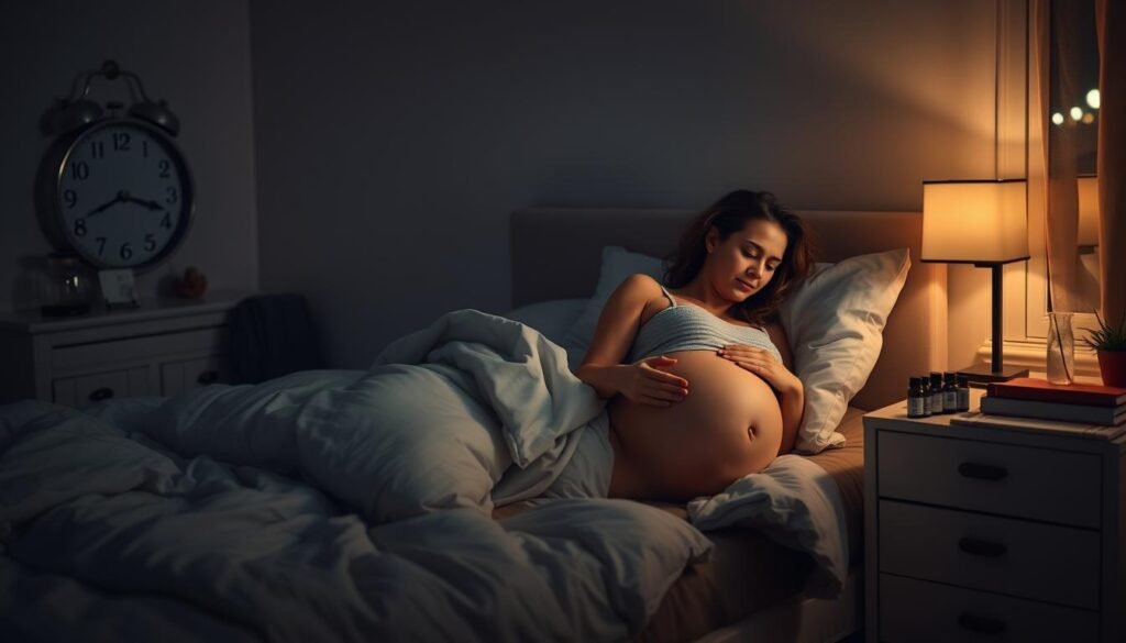 factors contributing to third trimester sleeplessness