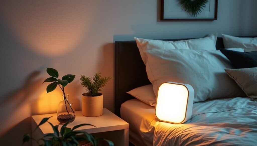 home light therapy device for better sleep