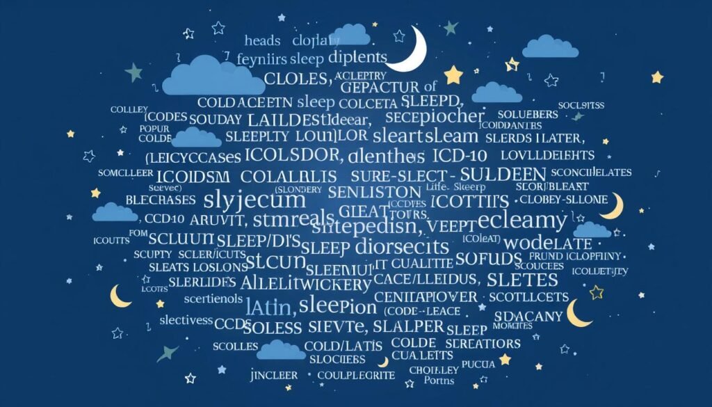 icd codes for sleep problems