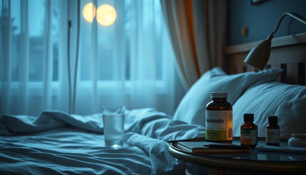 insomnia treatment while on topiramate