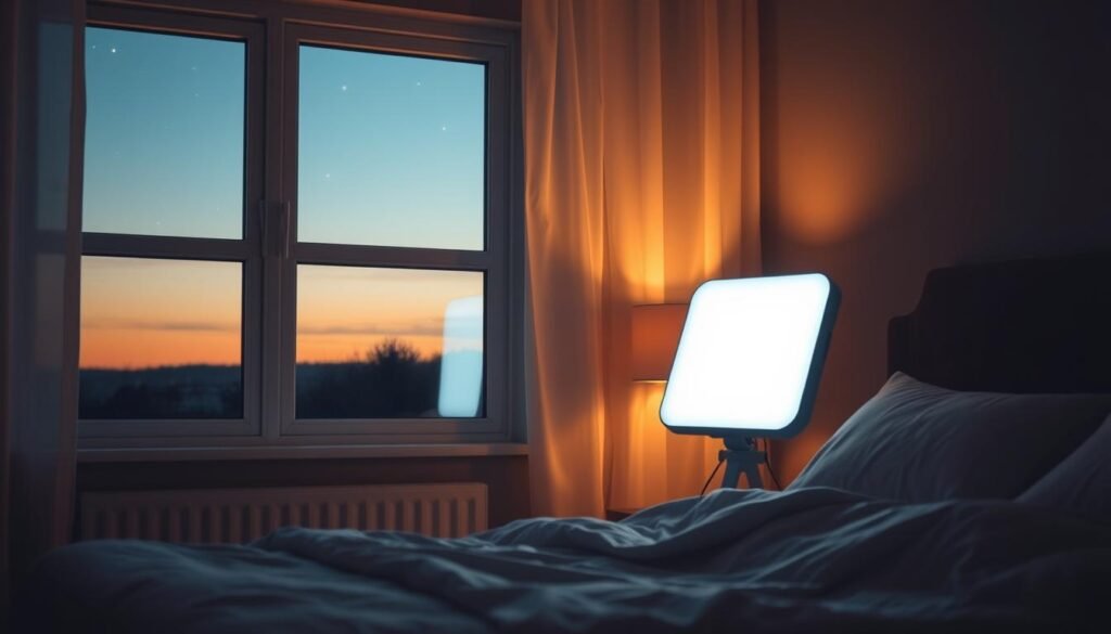 light therapy for sleep regulation