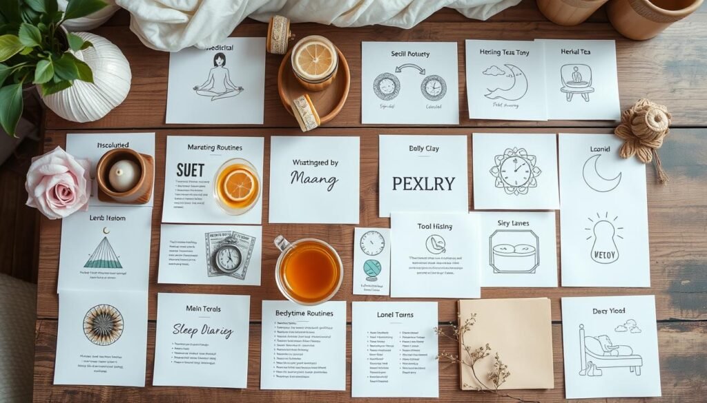 managing insomnia strategies table