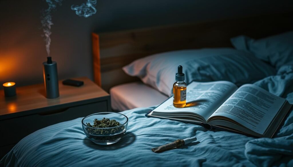 methods of consuming THC for sleep