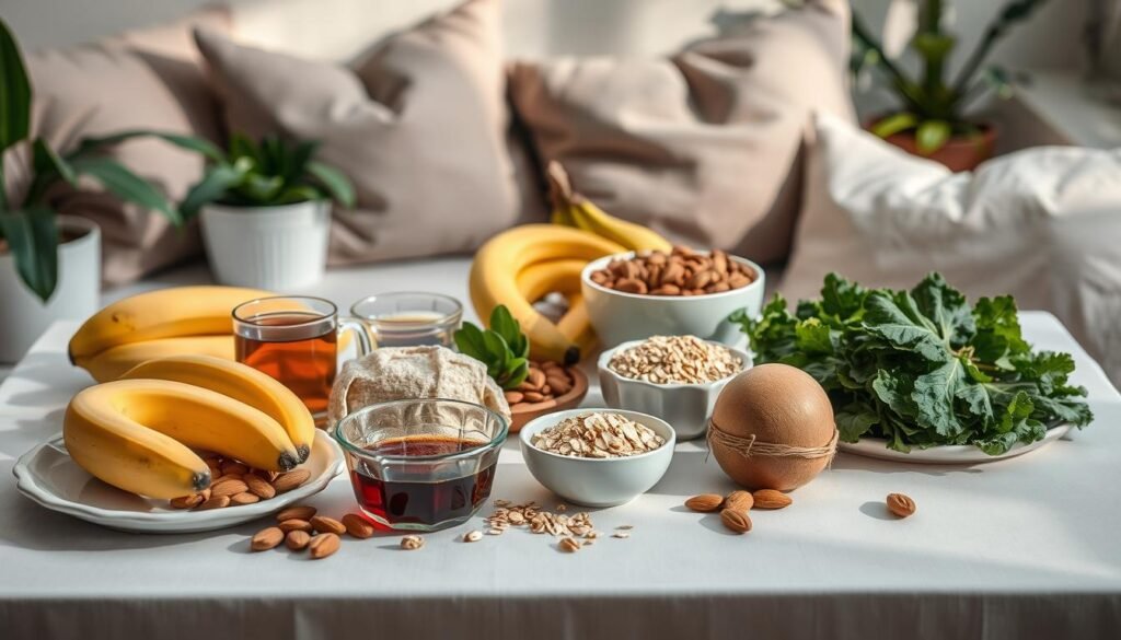 nutrition and sleep health table