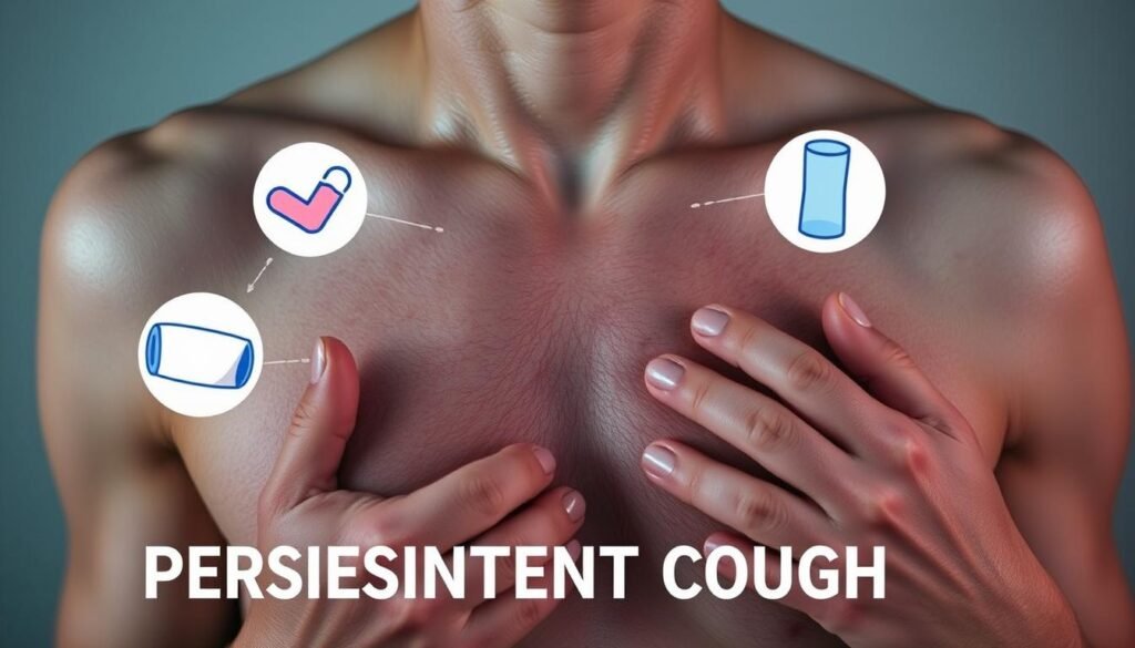 persistent symptoms related to cough