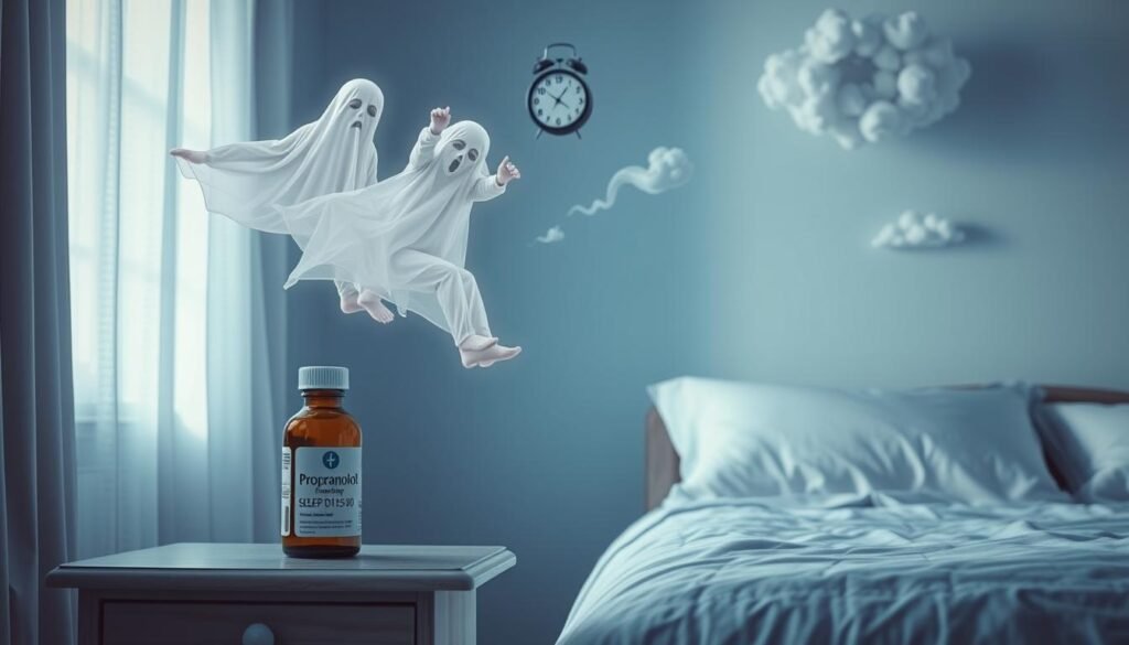 propranolol and sleep disturbances