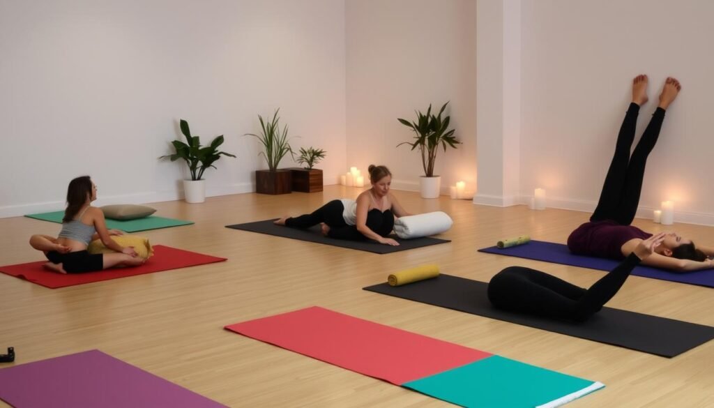 restorative yoga poses