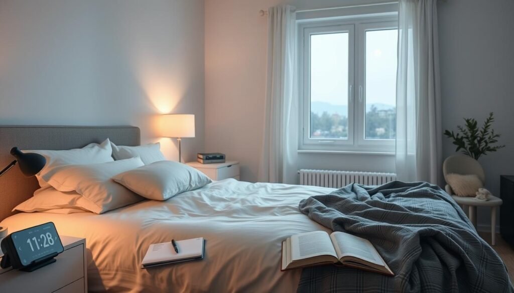 sleep restriction therapy concept