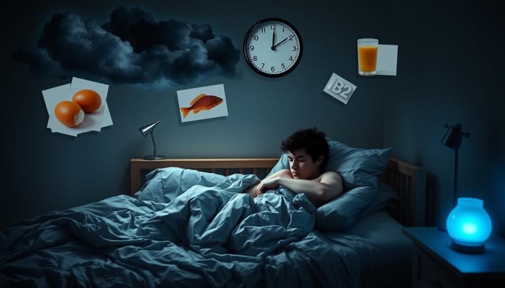 vitamin B12 deficiency insomnia