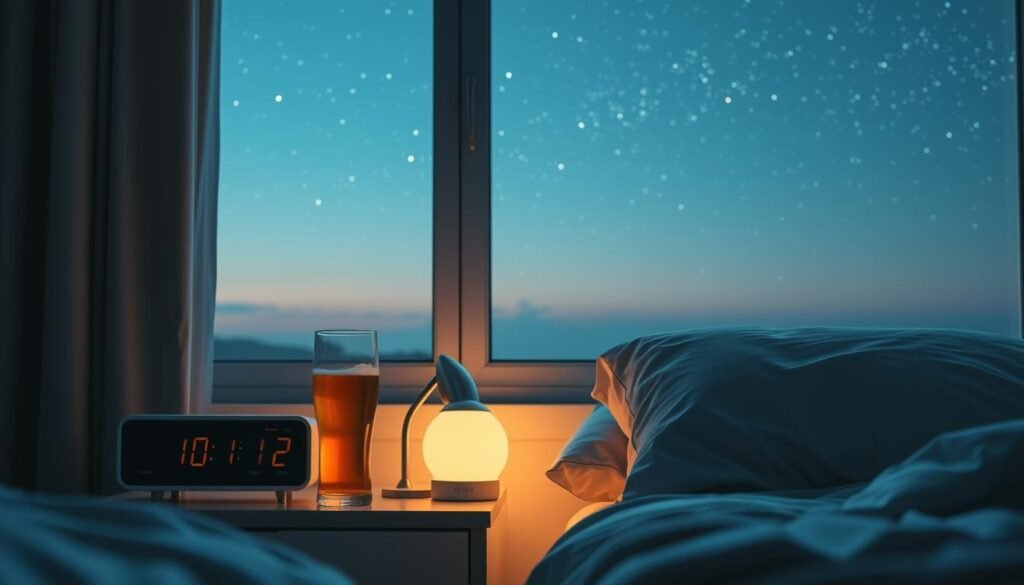 when to stop drinking for better sleep