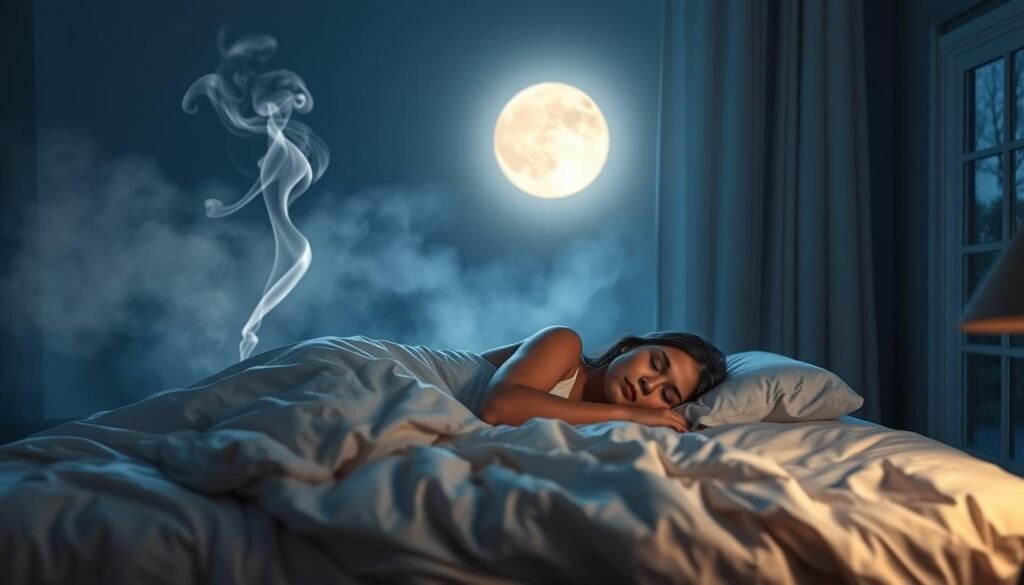 Benefits of smoking cessation for sleep