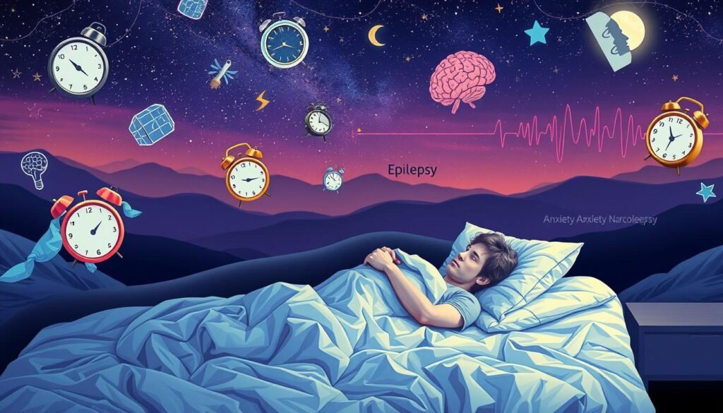 Common sleep disorders in epilepsy