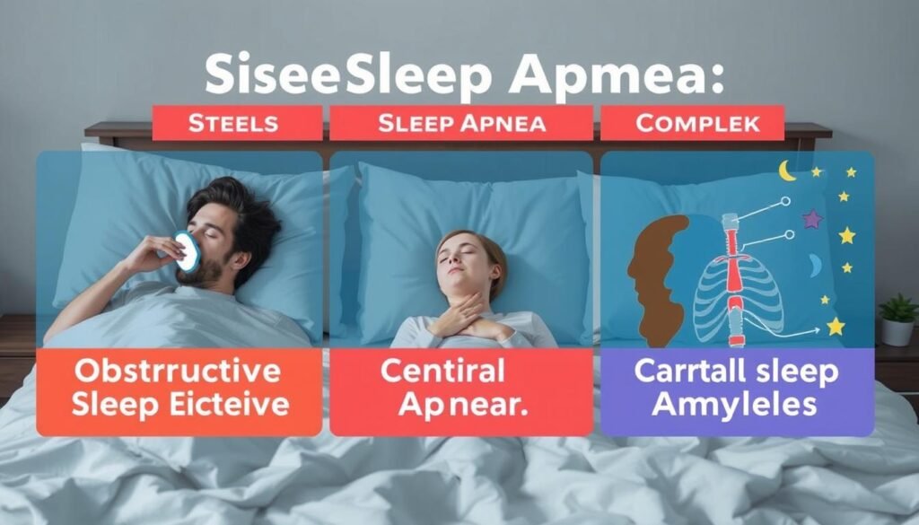 Comparing sleep apnea types