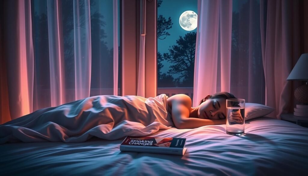 Research on smoking cessation and sleep quality