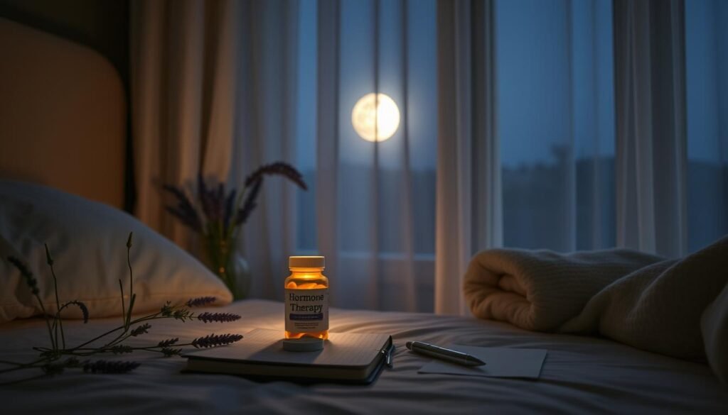 hormone replacement therapy for menopause insomnia