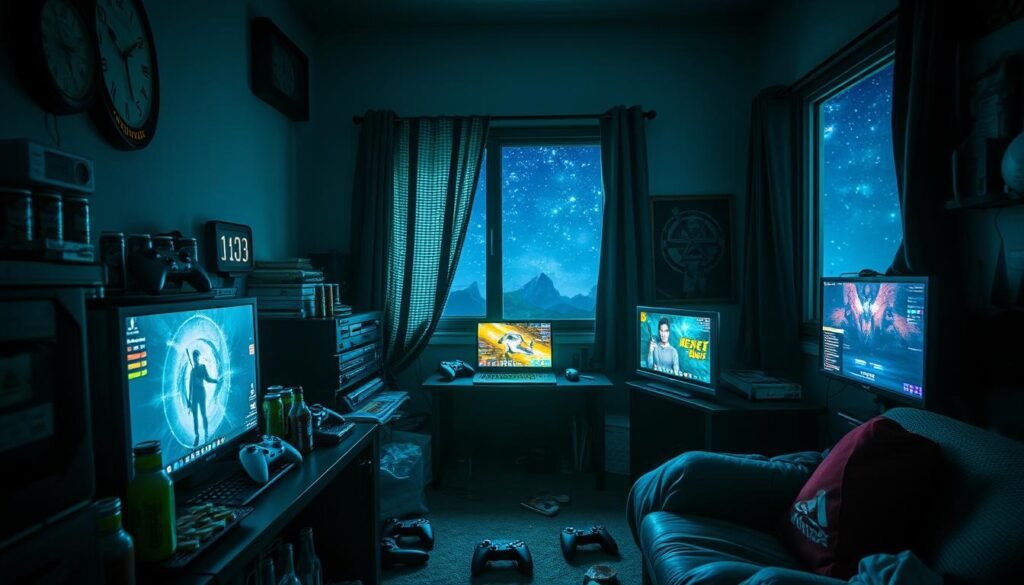 insomnia triggers in video games