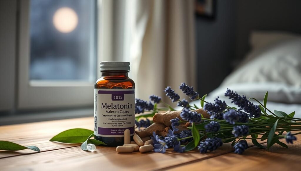 melatonin for sleep and valerian root for sleep