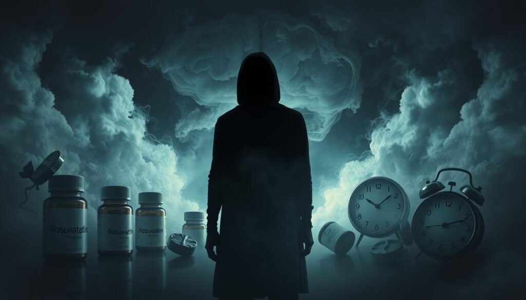nocebo effect and rosuvastatin insomnia risk