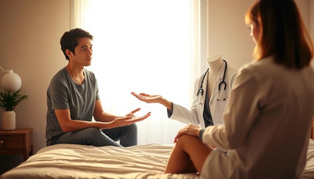 seeking medical assistance for insomnia