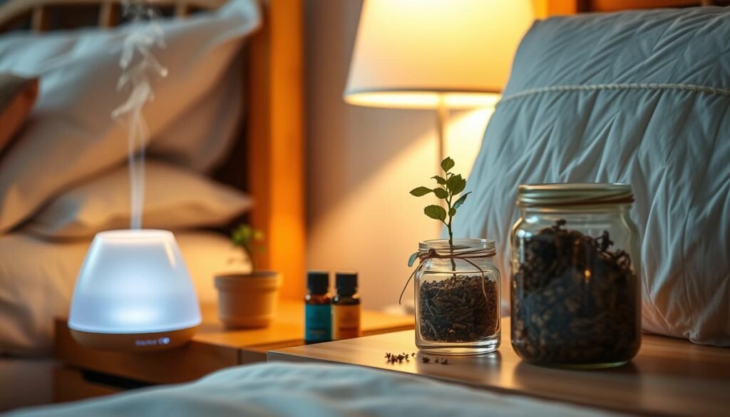 Natural remedies for sleep using essential oils and herbal options