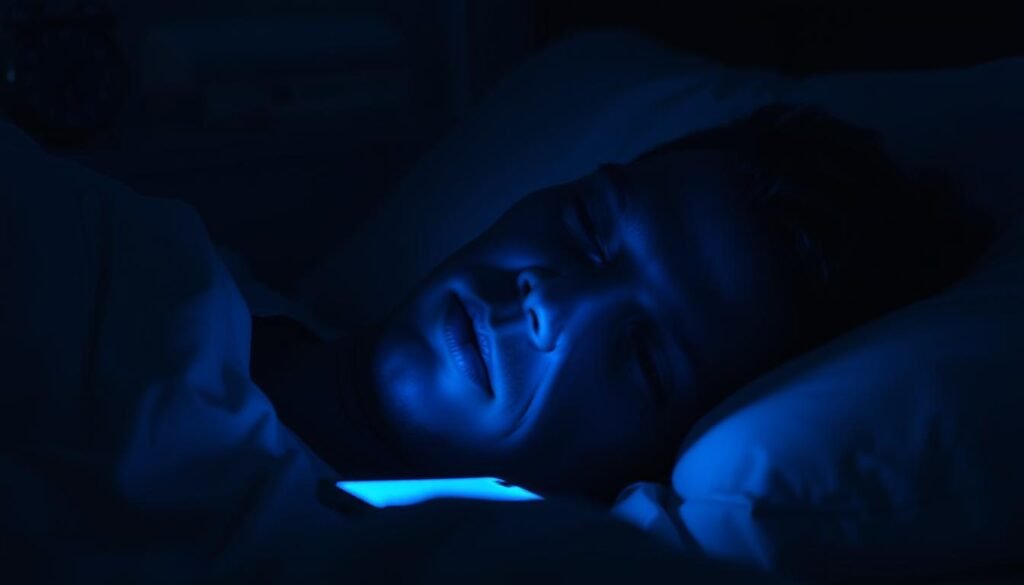 blue light impact on sleep
