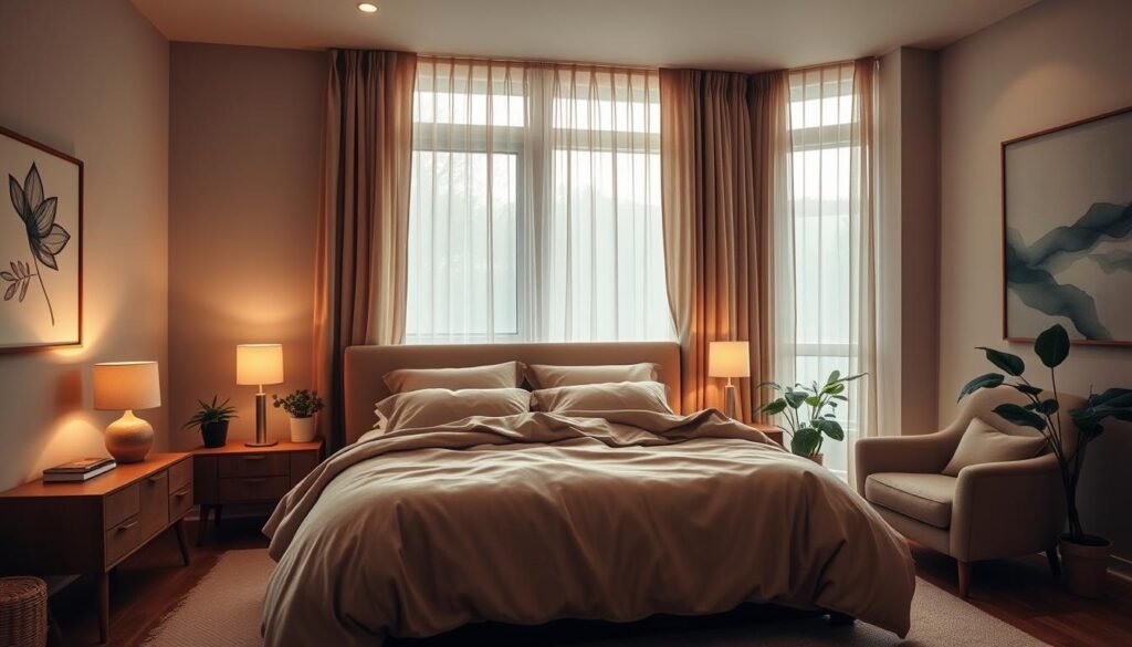 sleep-friendly environment
