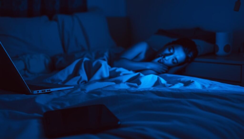 technology's role in sleep disruption